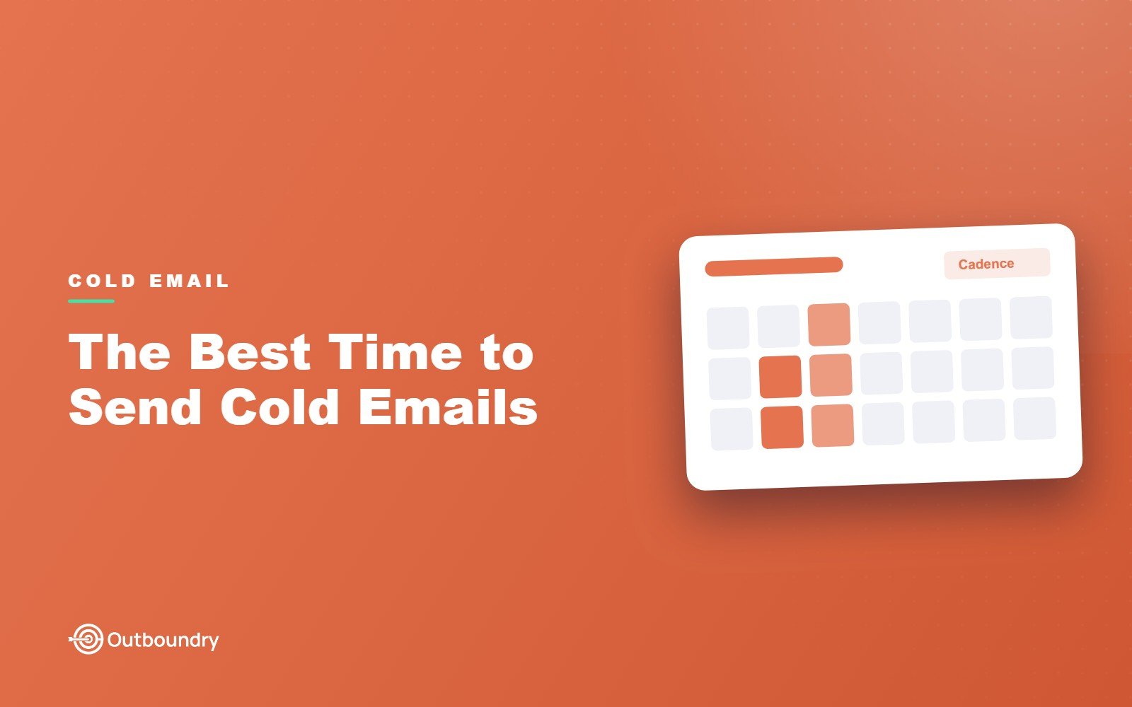 The Best Time to Send Cold Emails