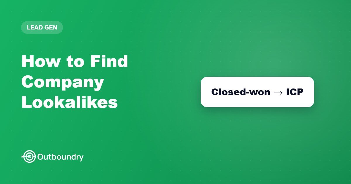 How to Find Company Lookalikes: Turning Best Customers Into a Target List
