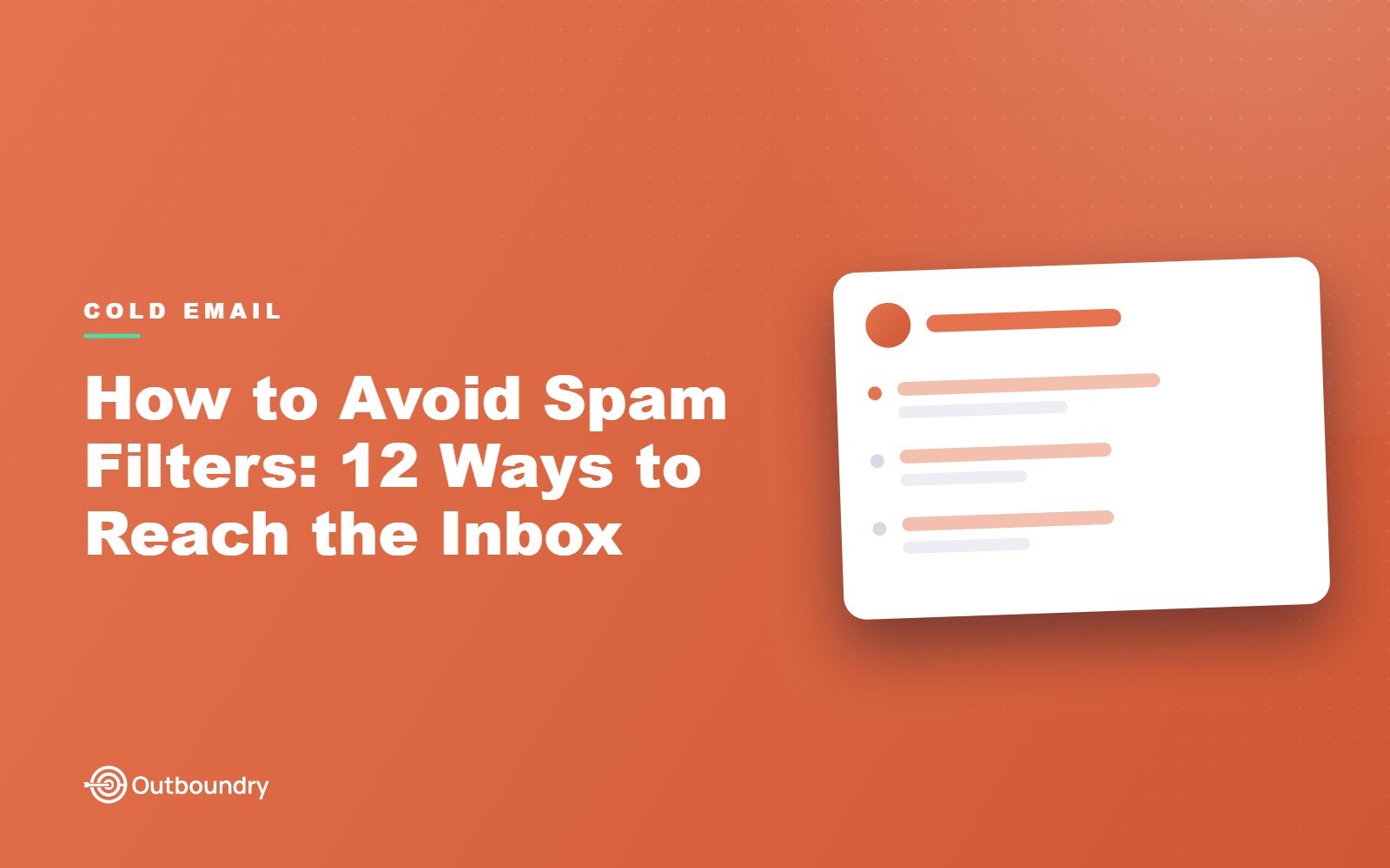 How to Avoid Spam Filters: 12 Ways to Reach the Inbox
