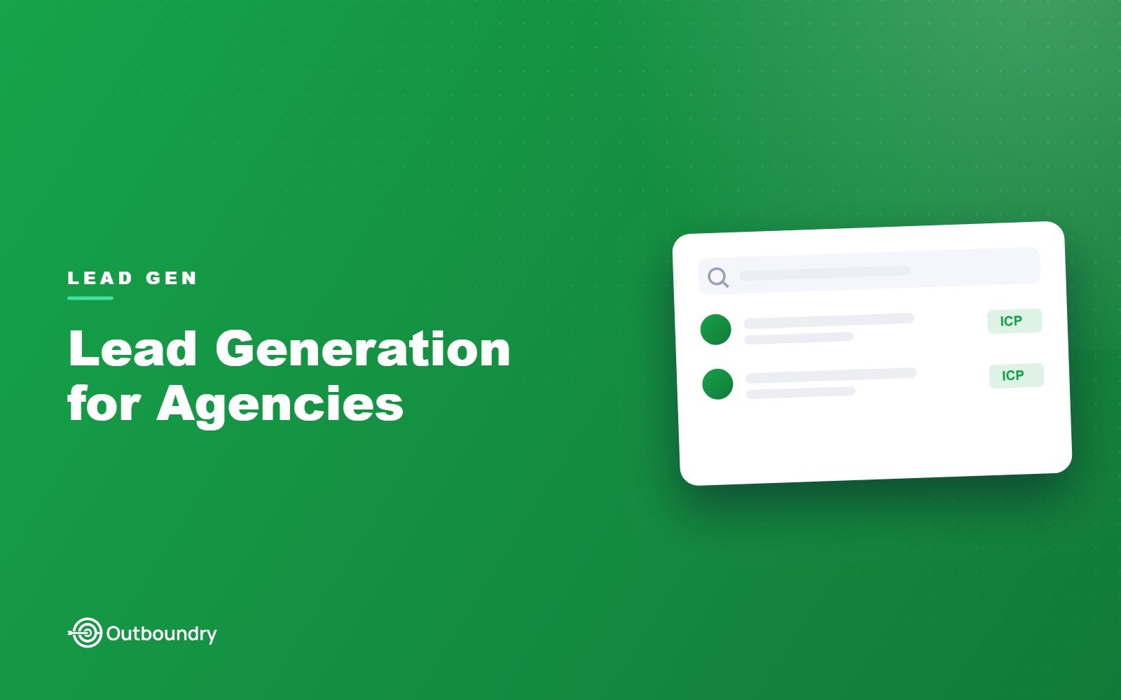 Lead Generation for Agencies
